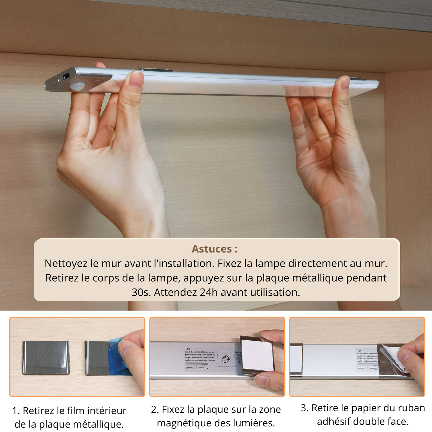 Lampe LED Intelligente à Détecteur de Mouvement